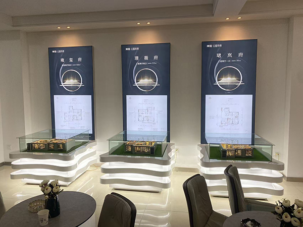 白银坤阳华府地产通渭户型模型