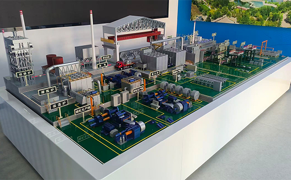 酒钢集团东铝厂-铝材生产线通渭机械模型 酒钢集团东铝厂-铝材生产线通渭机械模型