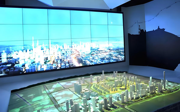 11月电子通渭通渭沙盘模型新进展：轩辕沙盘深化地形浮雕与数字交互融合